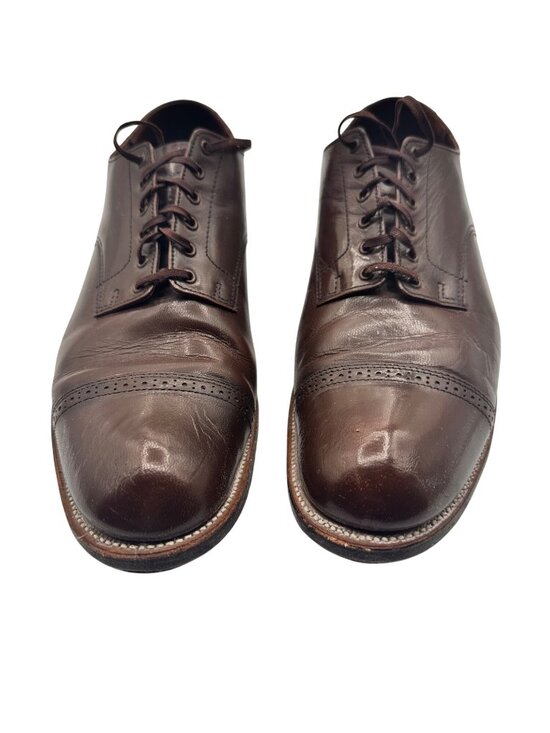 Stacy Adams Size 11  Cap Toe Dress Shoes Lace Up Business Oxfords Brown main image 7
